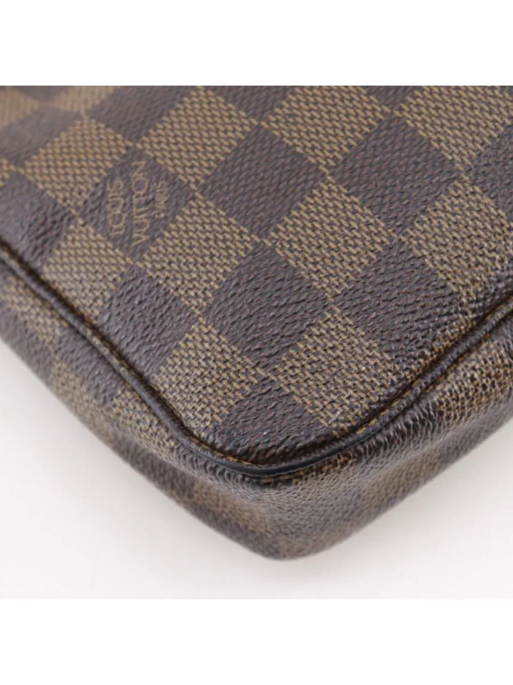 Louis Vuitton Pochette Pouch Damier Canvas Brown